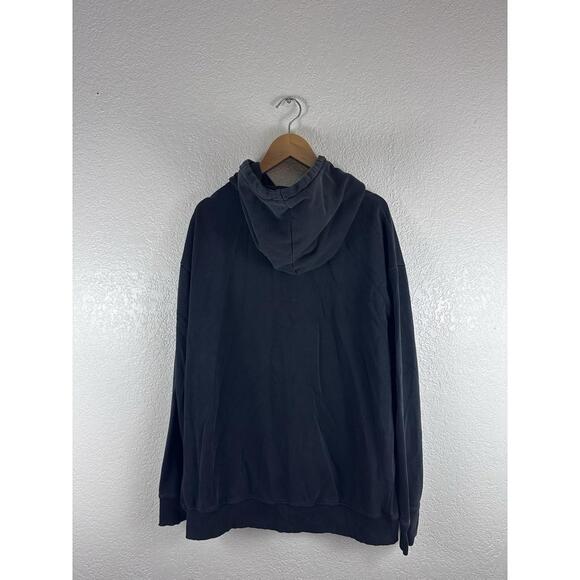 Gymshark Men's Size Large Black Athletic Long Sleeve Pullover Hoodie - Picture 2 of 7